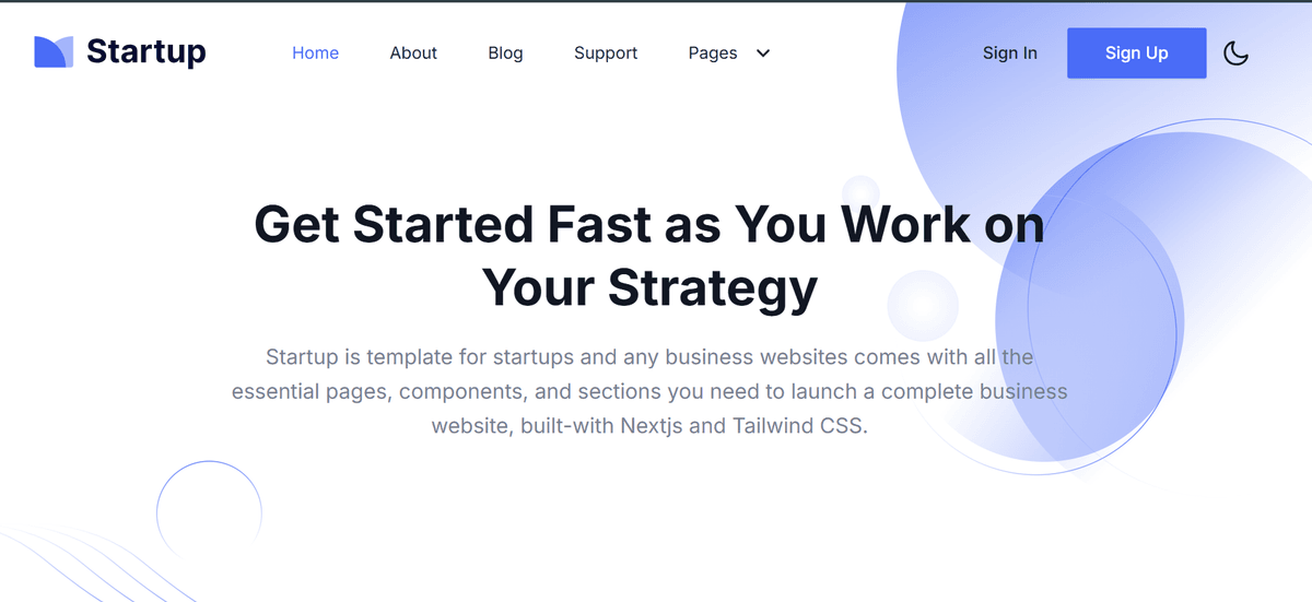 Startup Template